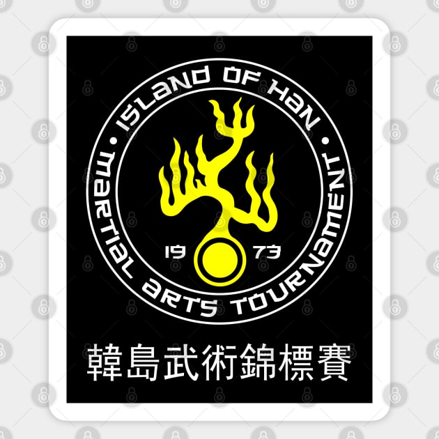 Mod.16 Enter the Dragon Han's Island Magnet by parashop